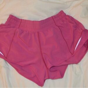 Hotty Hot Low-Rise Lined Short 2.5” in Dark Prism Pink